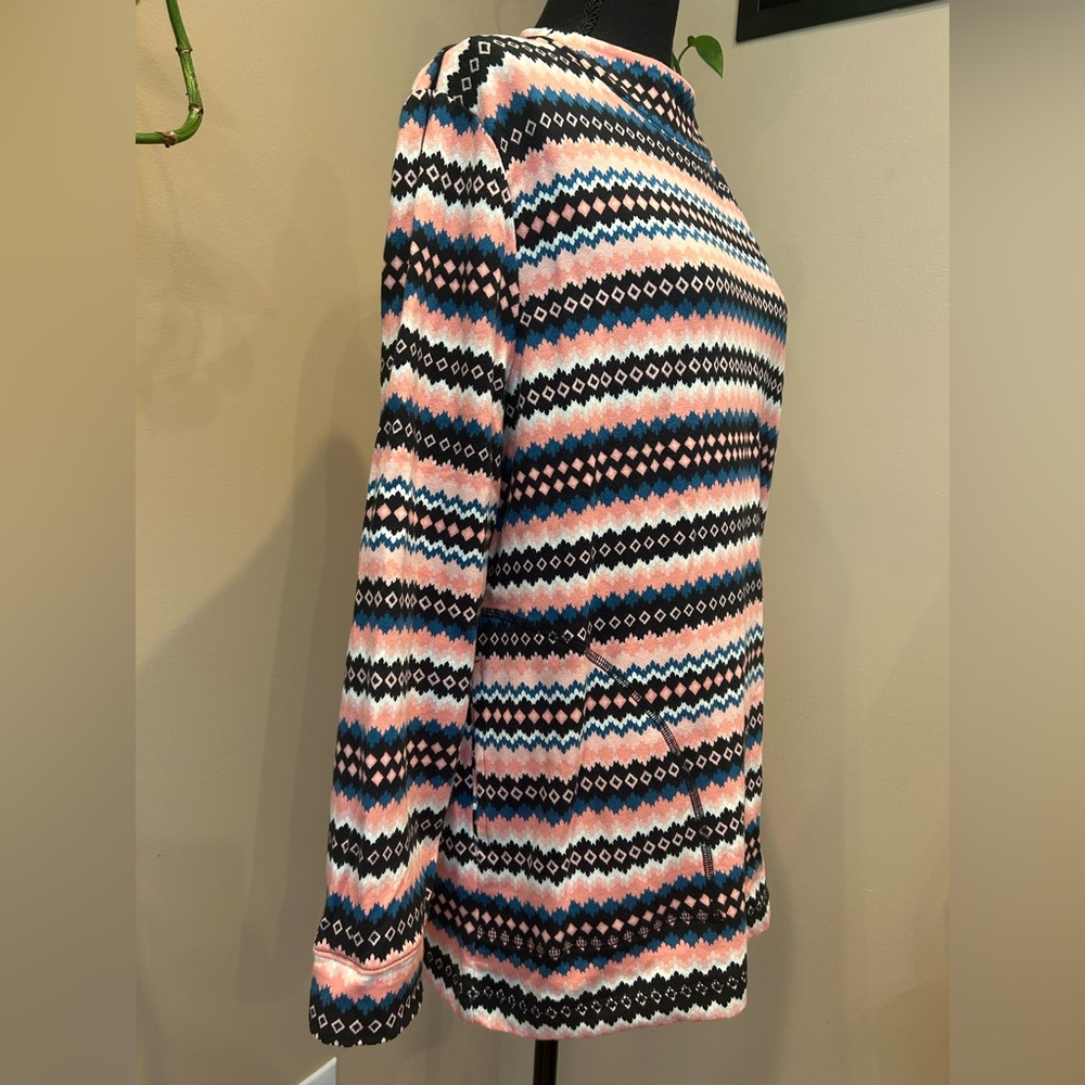 Talbots Multicolor Patterned Sweater